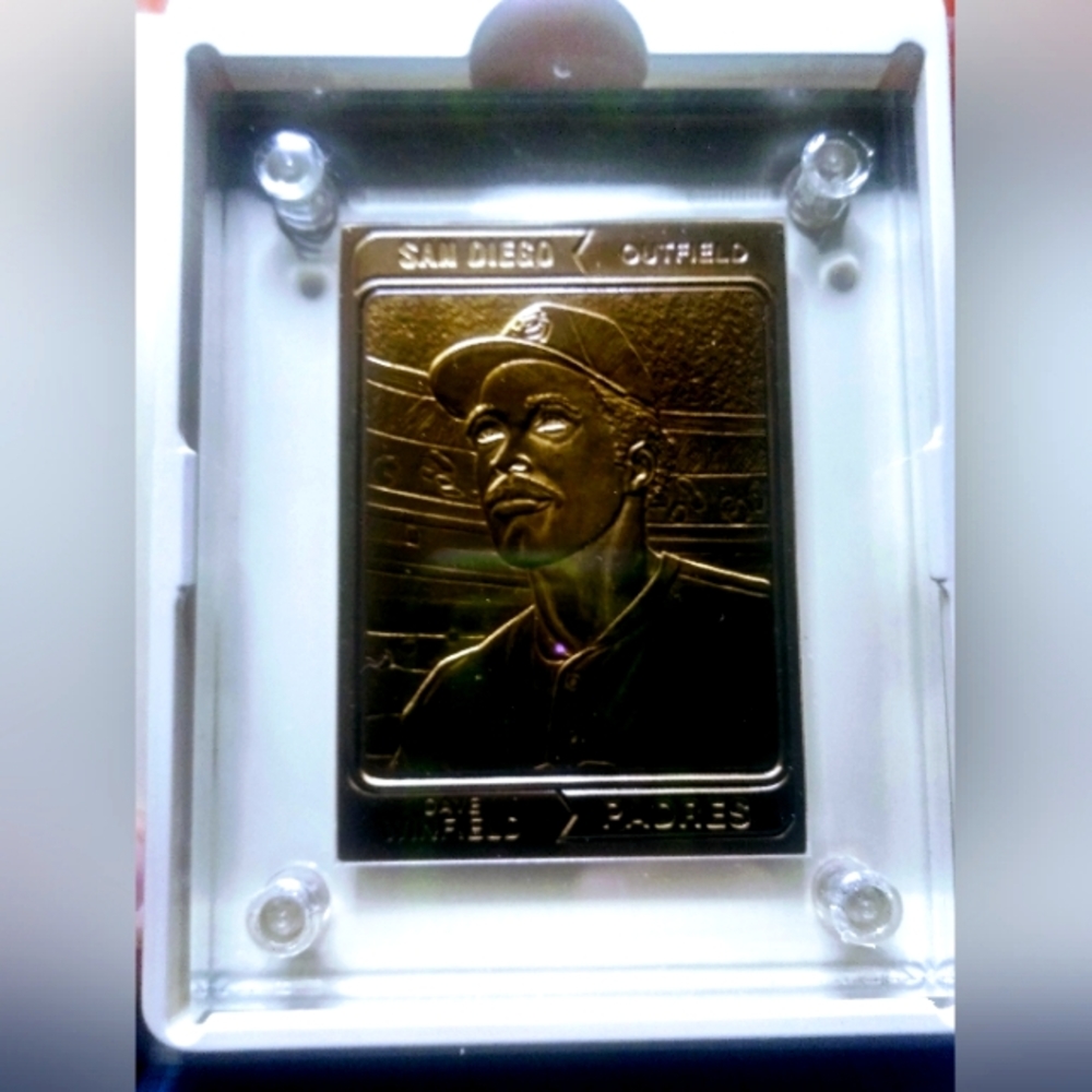 Dave Winfield Topps Highland Mint 1974 Rookie Bronze Card #456 /5000 Rare Heavy
